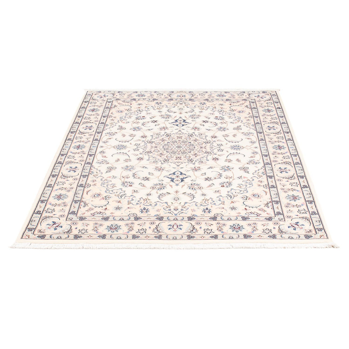 Perserteppich - Nain - Premium - 160 x 108 cm - creme