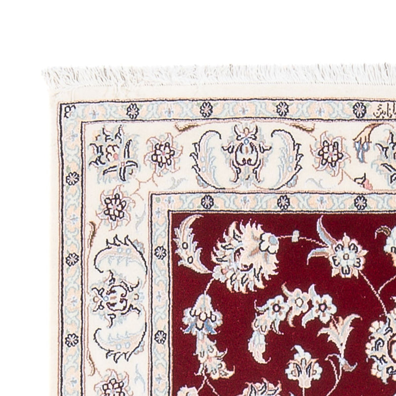 Perserteppich - Nain - Premium - 121 x 82 cm - rot