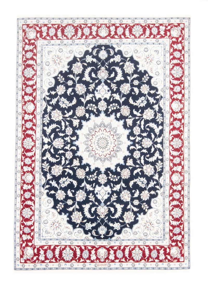 Perserteppich - Nain - Royal - 203 x 145 cm - dunkelblau