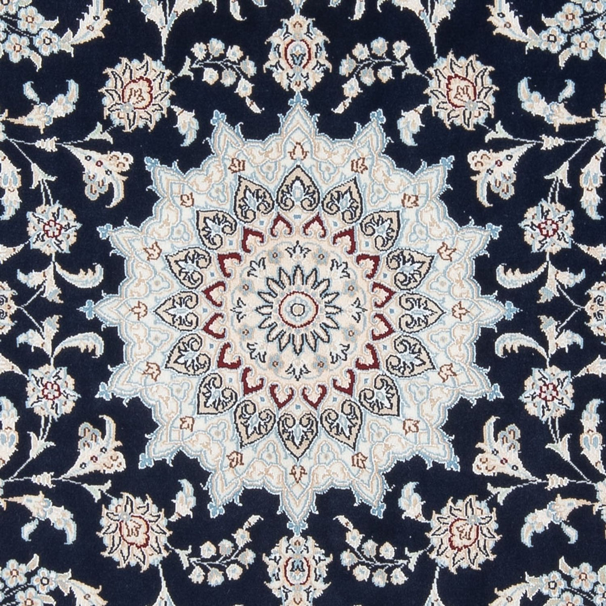 Perserteppich - Nain - Premium - 207 x 149 cm - dunkelblau