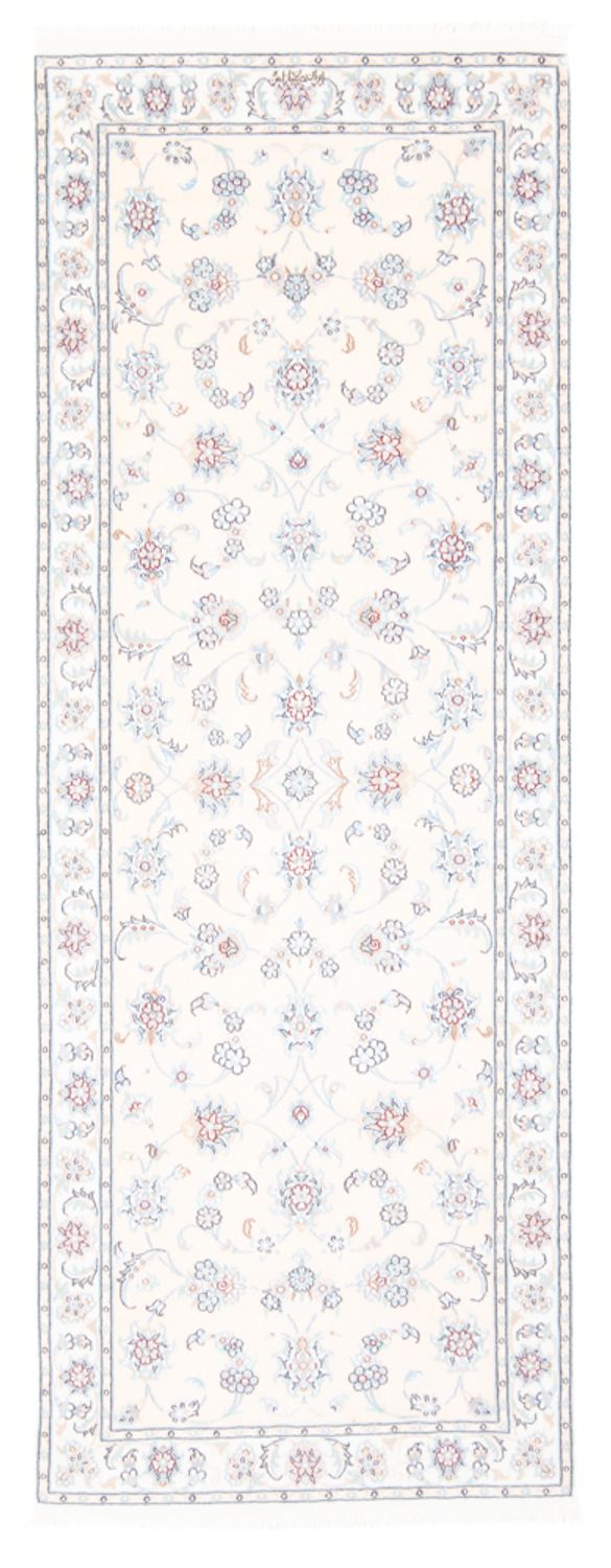 Läufer Perser - Nain - Royal - 201 x 82 cm - creme