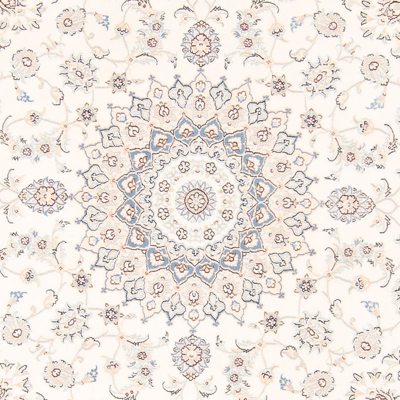 Perserteppich - Nain rund  - 200 x 200 cm - creme