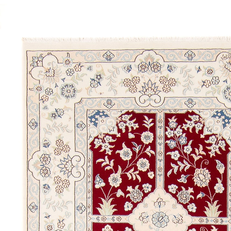 Perserteppich - Nain - 232 x 168 cm - rot