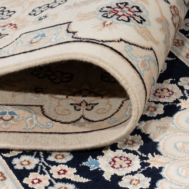 Perserteppich - Nain - 233 x 170 cm - dunkelblau