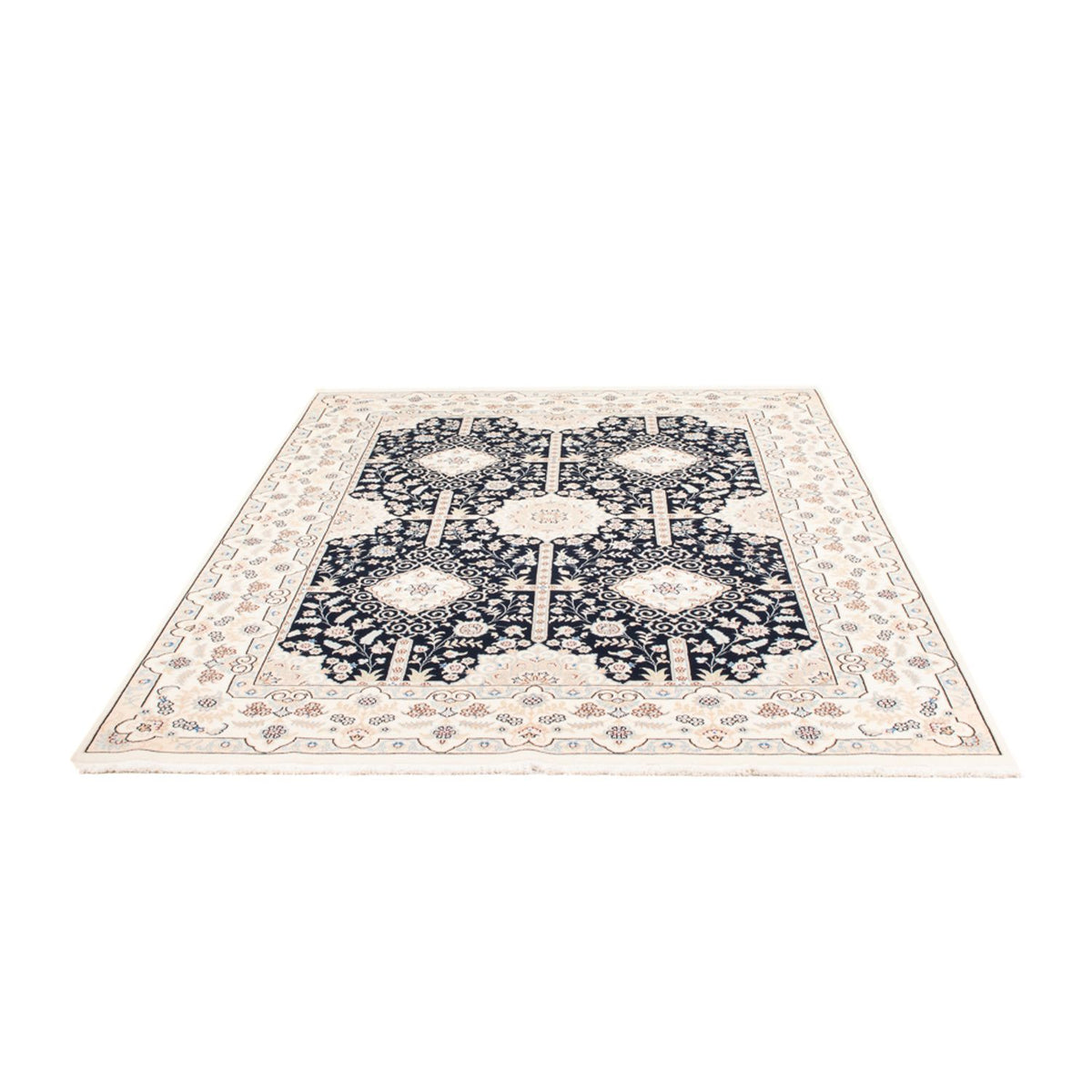 Perserteppich - Nain - 233 x 170 cm - dunkelblau