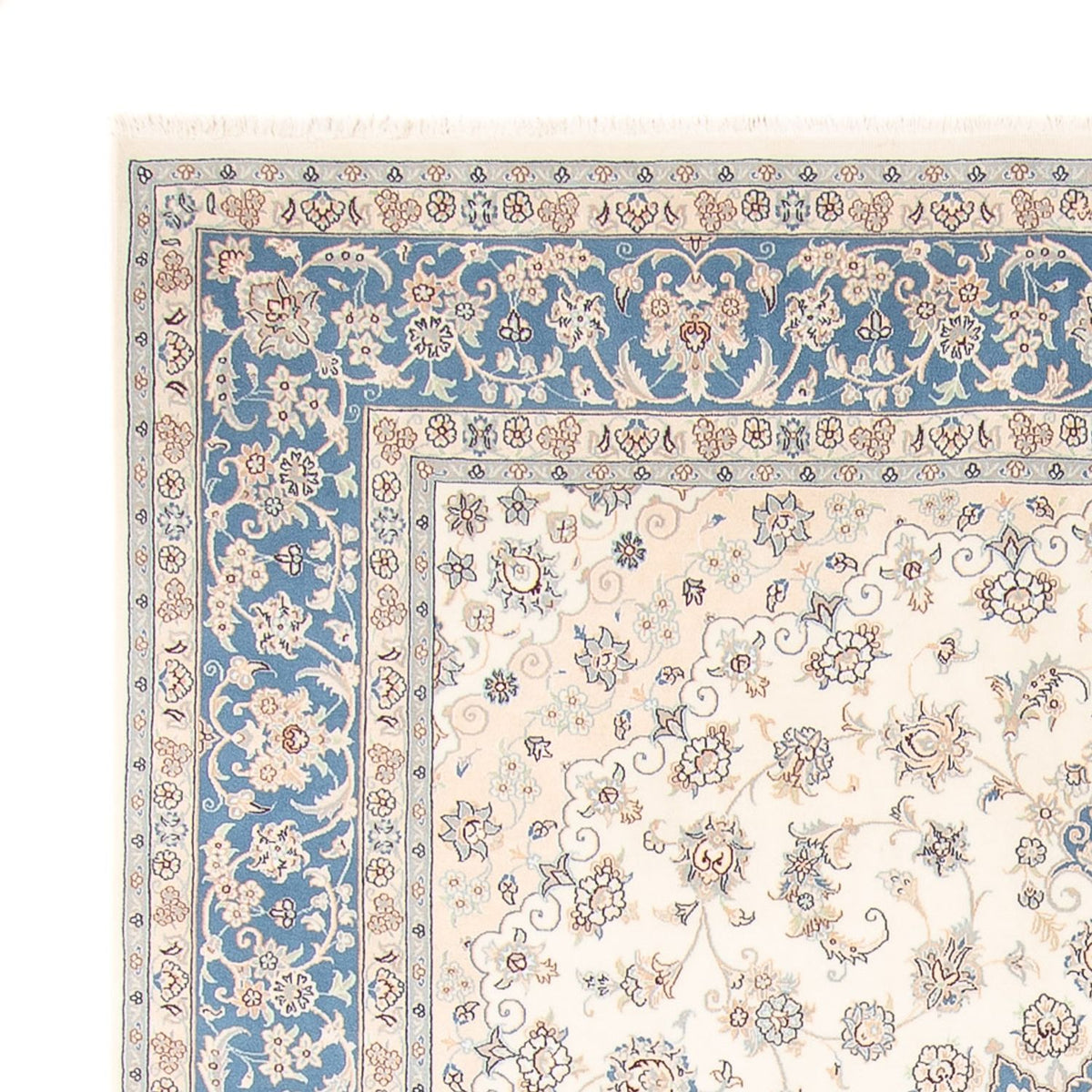 Perserteppich - Nain - 258 x 224 cm - creme