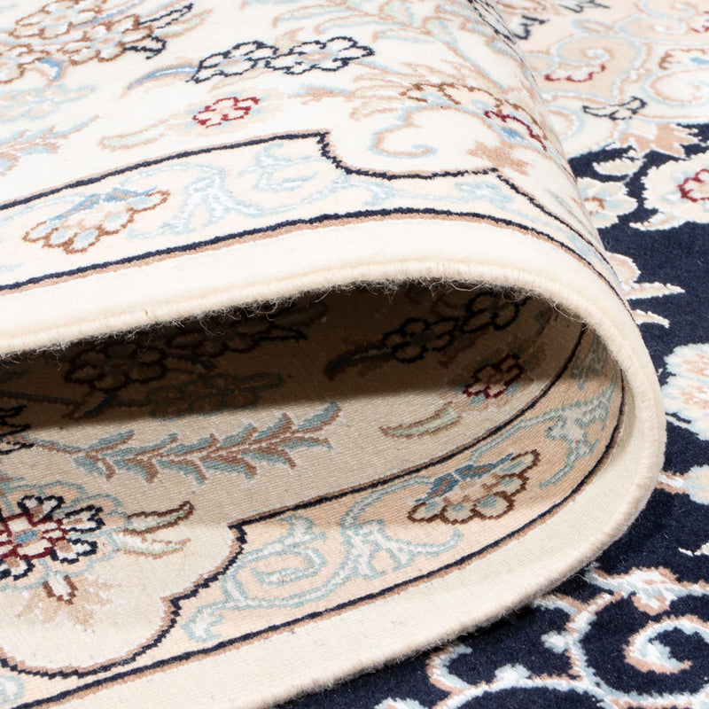 Perserteppich - Nain - Premium - 294 x 196 cm - dunkelblau