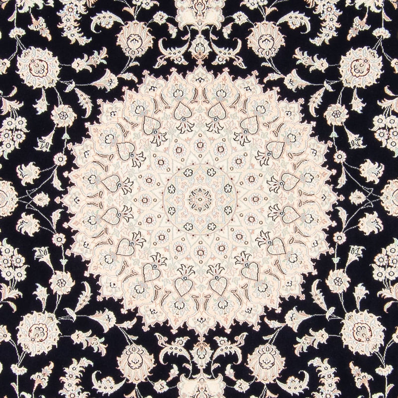 Perserteppich - Nain quadratisch  - 258 x 246 cm - dunkelblau