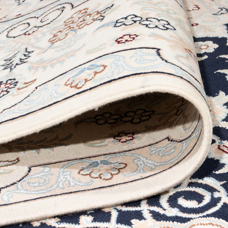 Perserteppich - Nain - Premium - 295 x 200 cm - dunkelblau