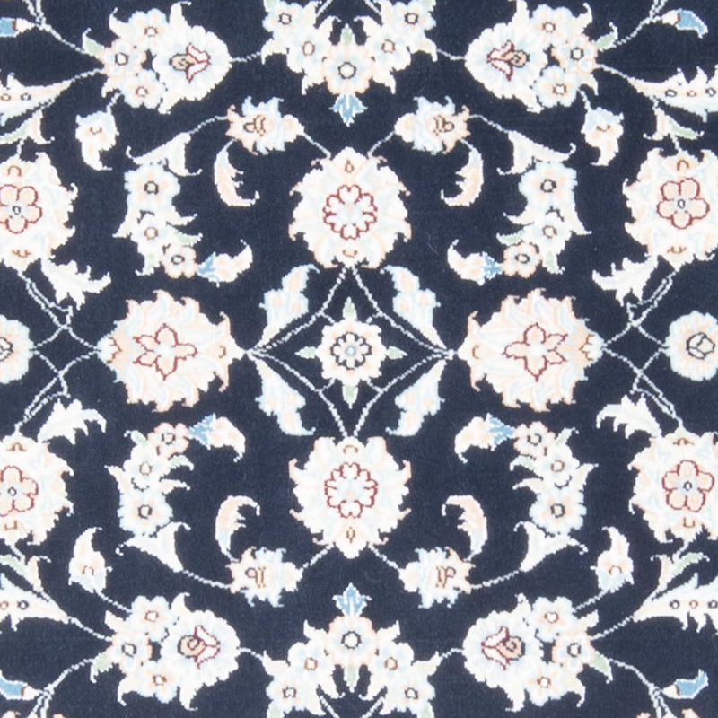 Läufer Perser - Nain - Royal - 197 x 80 cm - dunkelblau