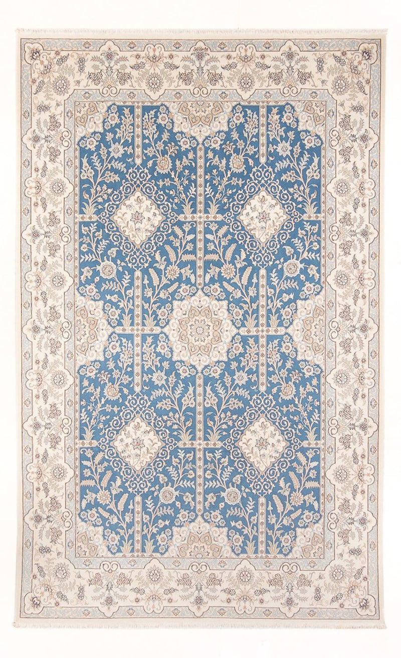Perserteppich - Nain - Premium - 300 x 198 cm - hellblau