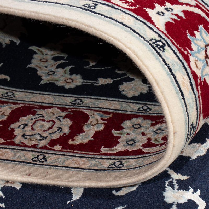 Läufer Perser - Nain - Premium - 347 x 87 cm - dunkelblau