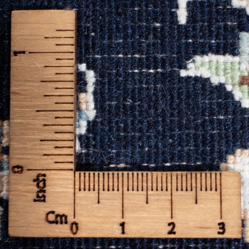 Läufer Perser - Nain - Premium - 347 x 87 cm - dunkelblau