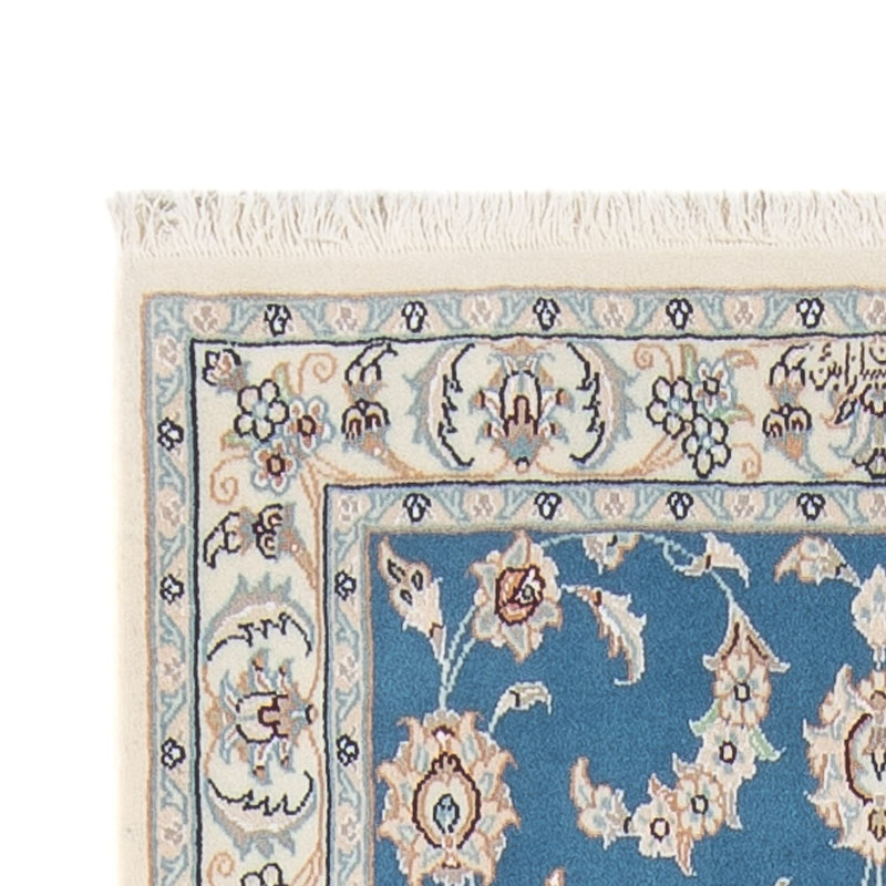 Läufer Perser - Nain - Premium - 312 x 80 cm - blau