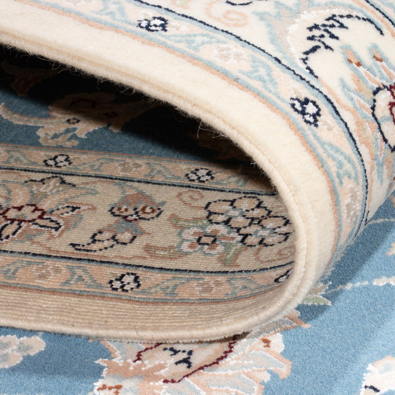 Läufer Perser - Nain - Premium - 312 x 80 cm - blau