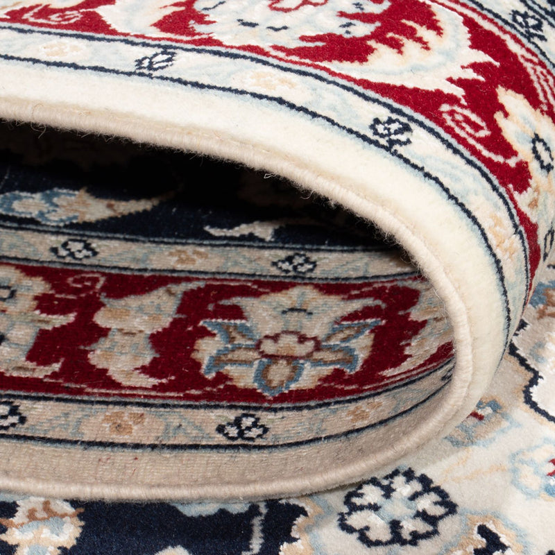 Läufer Perser - Nain - Premium - 292 x 80 cm - dunkelblau