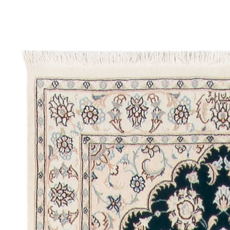 Läufer Perser - Nain - Premium - 397 x 88 cm - dunkelblau