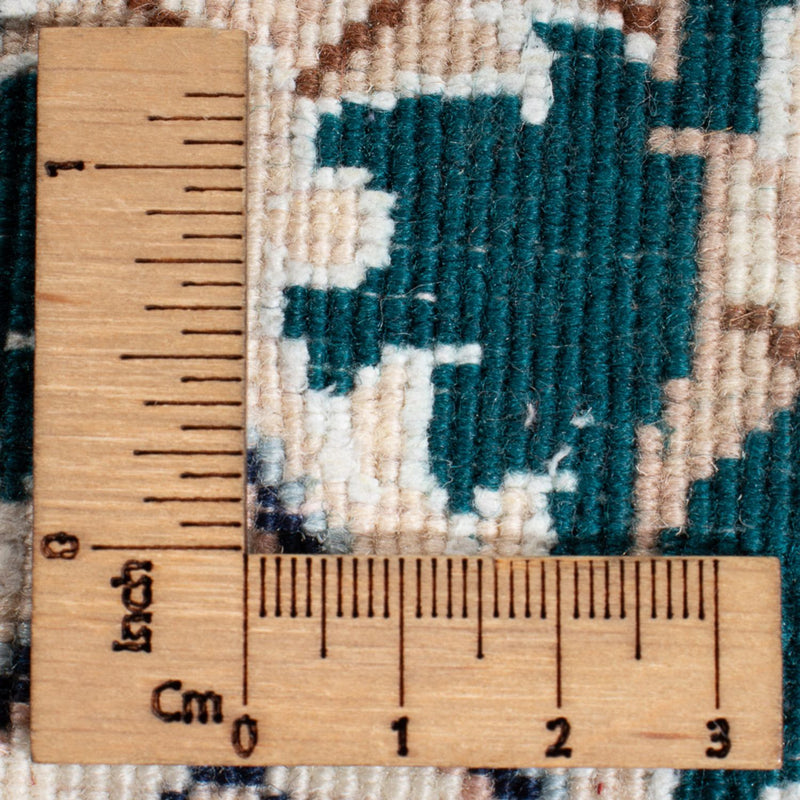 Läufer Perser - Nain - Premium - 397 x 88 cm - dunkelblau