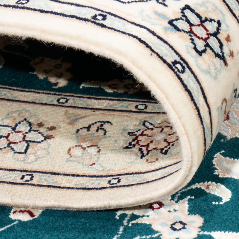 Läufer Perser - Nain - Royal - 200 x 81 cm - grün