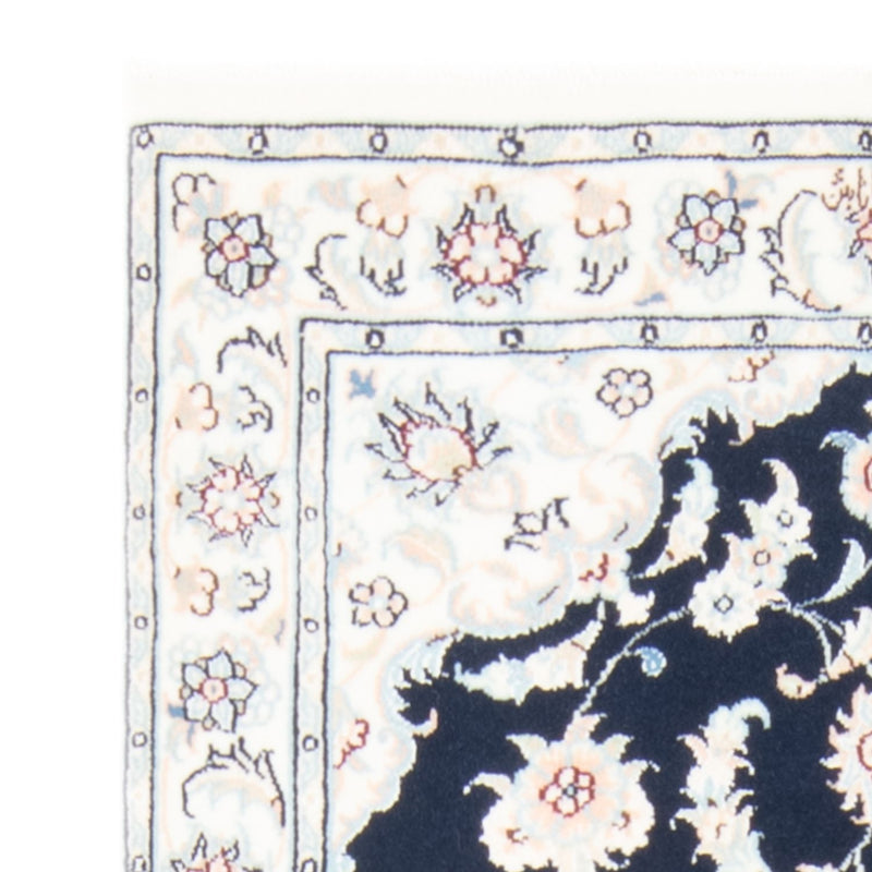 Läufer Perser - Nain - Royal - 204 x 81 cm - dunkelblau