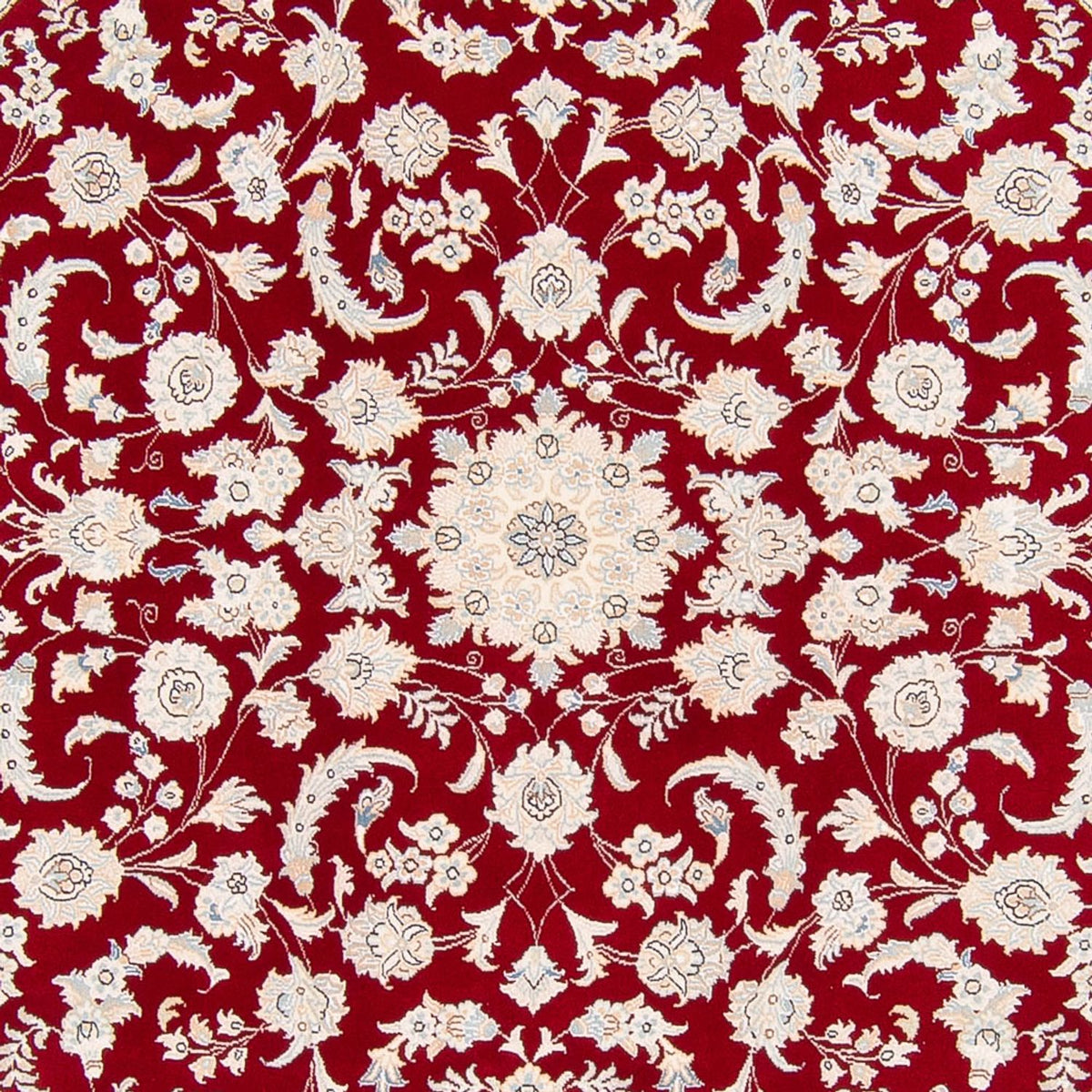 Perserteppich - Nain rund  - 200 x 200 cm - rot