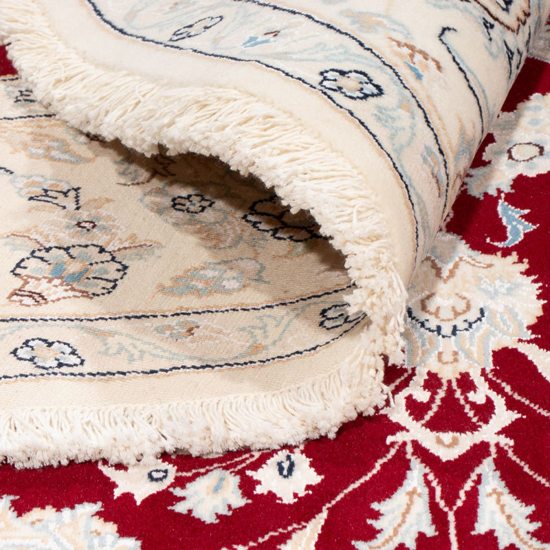 Perserteppich - Nain rund  - 200 x 200 cm - rot