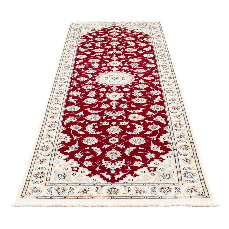 Läufer Perser - Nain - Premium - 254 x 82 cm - rot