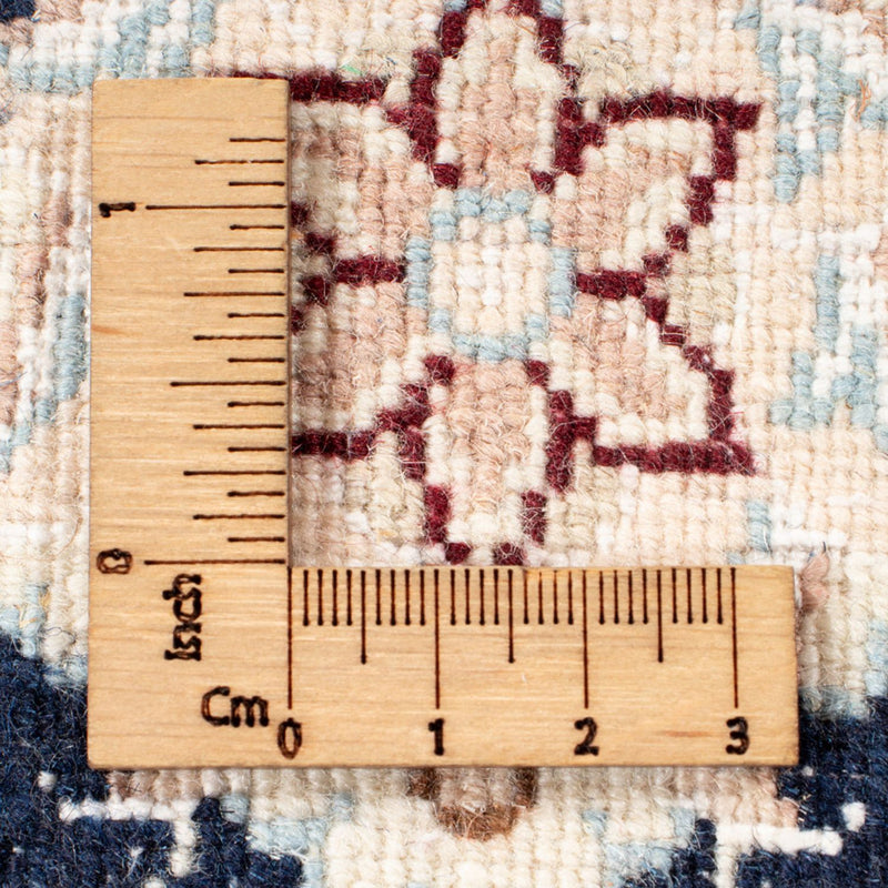 Läufer Perser - Nain - Royal - 205 x 80 cm - dunkelblau