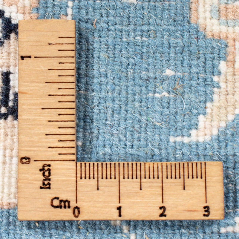 Läufer Perser - Nain - Royal - 209 x 84 cm - hellblau