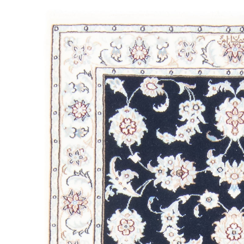 Läufer Perser - Nain - Royal - 202 x 78 cm - dunkelblau