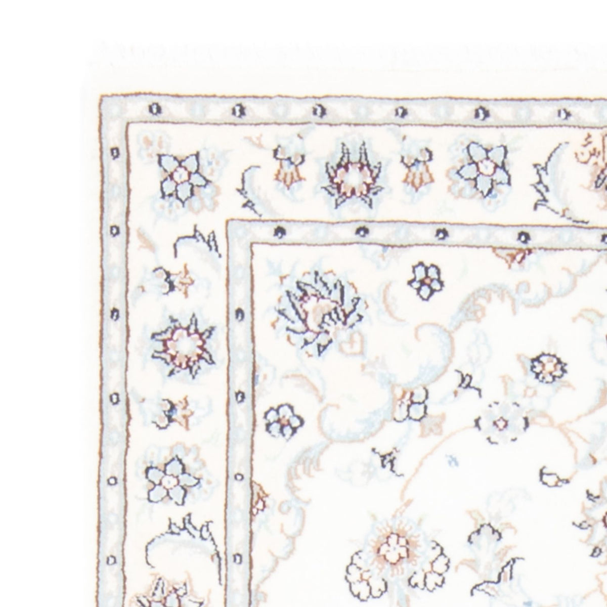 Läufer Perser - Nain - Royal - 198 x 80 cm - creme