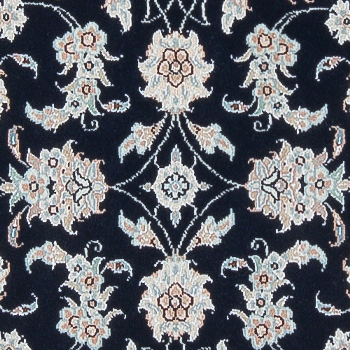 Läufer Perser - Nain - Premium - 248 x 82 cm - dunkelblau