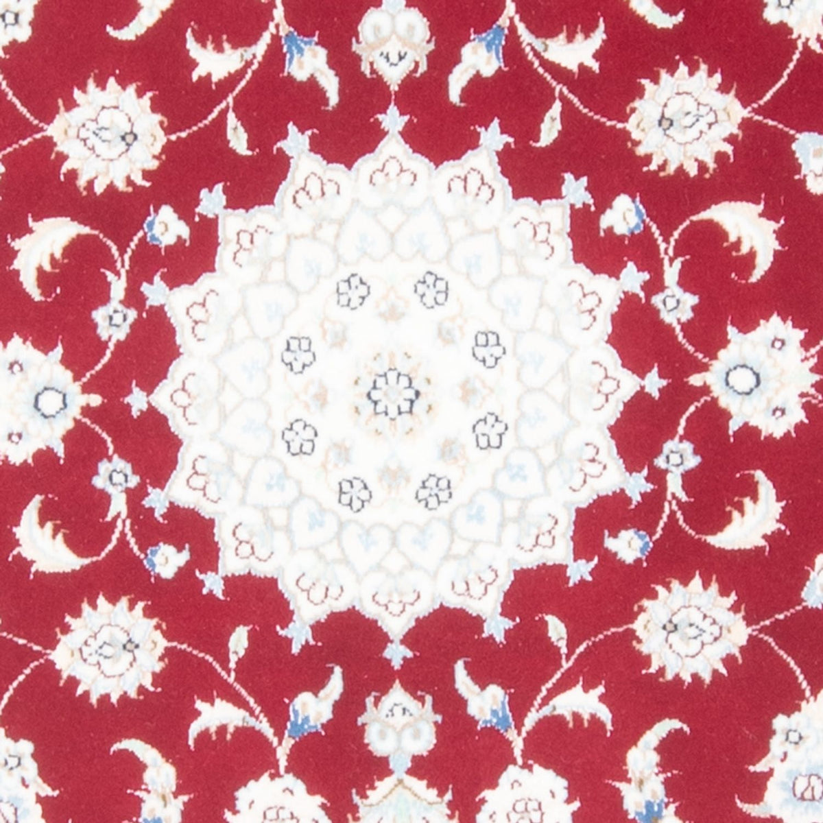 Läufer Perser - Nain - Royal - 202 x 80 cm - rot