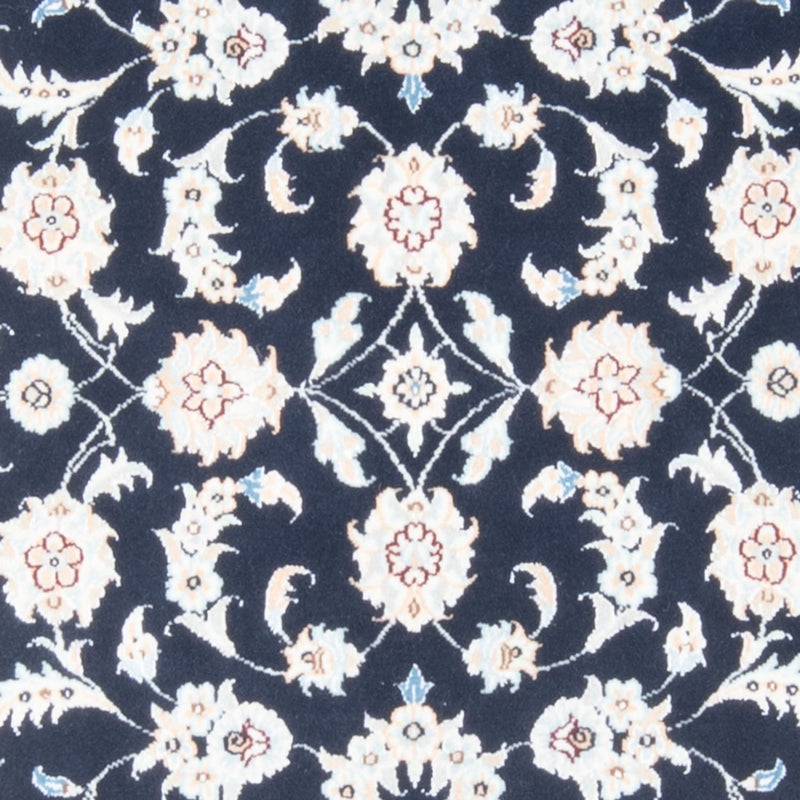 Läufer Perser - Nain - Royal - 200 x 80 cm - dunkelblau