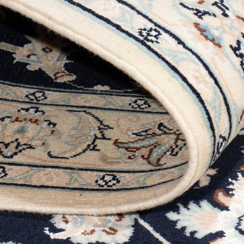 Läufer Perser - Nain - Premium - 296 x 81 cm - dunkelblau