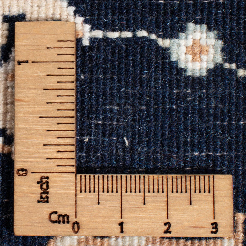 Läufer Perser - Nain - Premium - 400 x 90 cm - dunkelblau