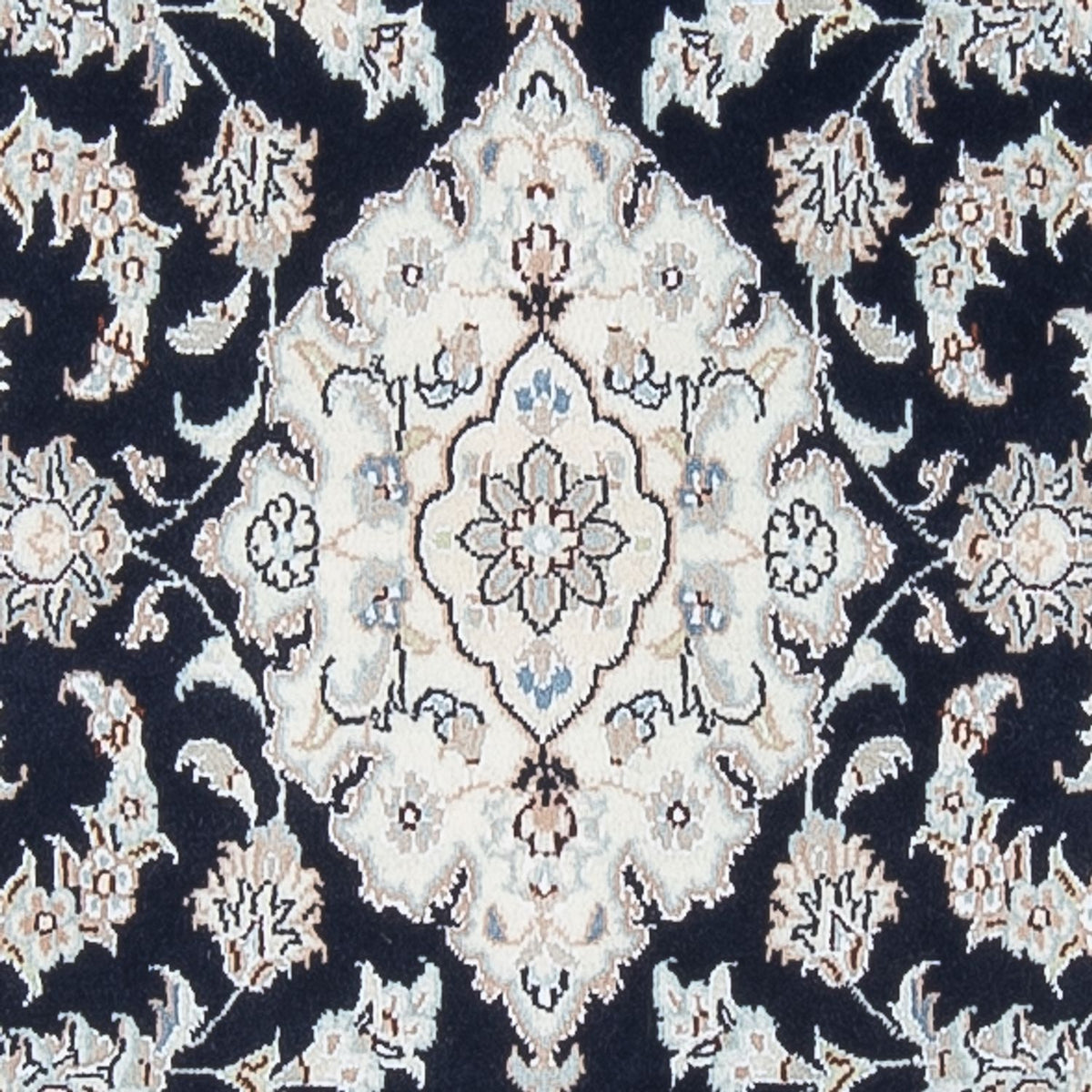 Läufer Perser - Nain - Premium - 299 x 84 cm - dunkelblau
