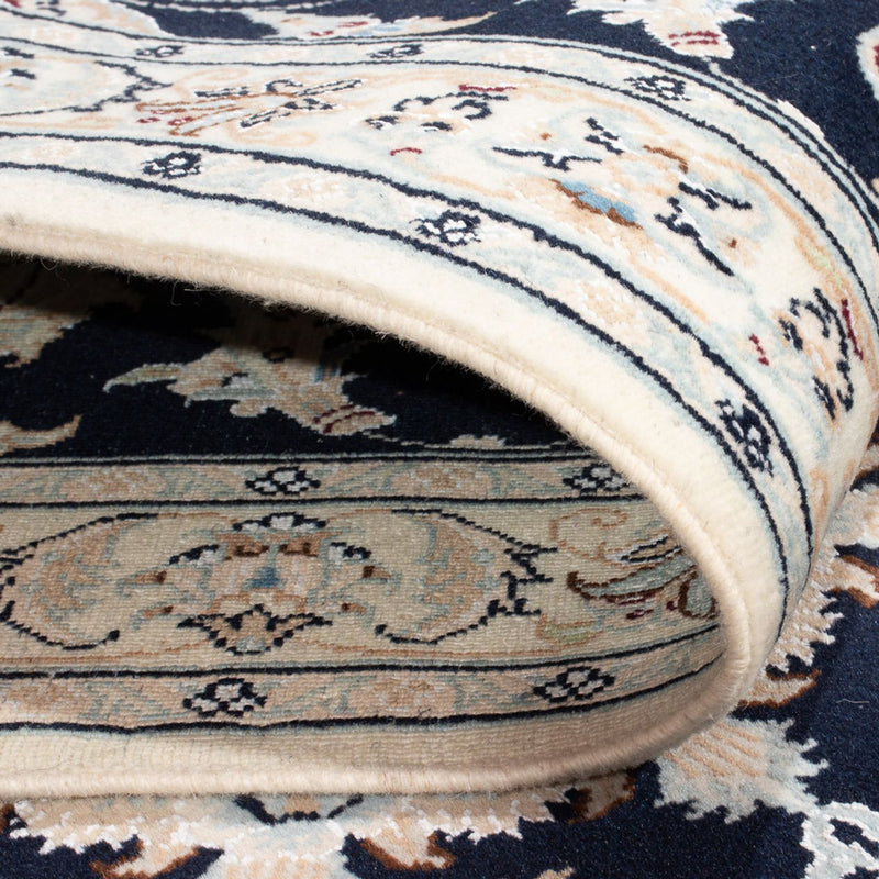 Läufer Perser - Nain - Premium - 301 x 83 cm - dunkelblau