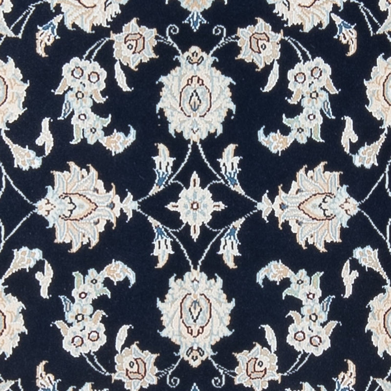 Läufer Perser - Nain - Premium - 302 x 82 cm - dunkelblau