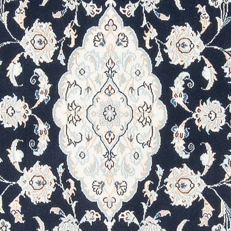 Läufer Perser - Nain - Premium - 344 x 90 cm - dunkelblau