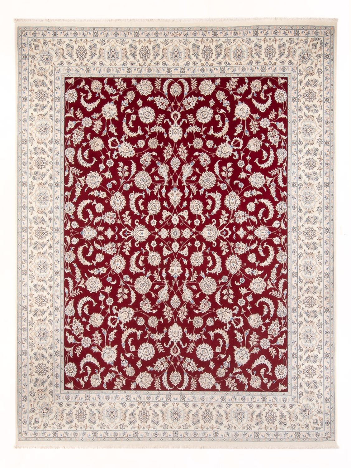 Perserteppich - Nain - Premium - 307 x 248 cm - rot