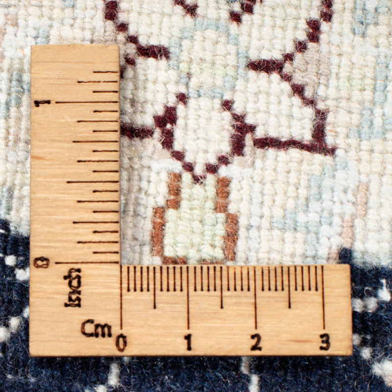 Läufer Perser - Nain - Royal - 196 x 80 cm - dunkelblau