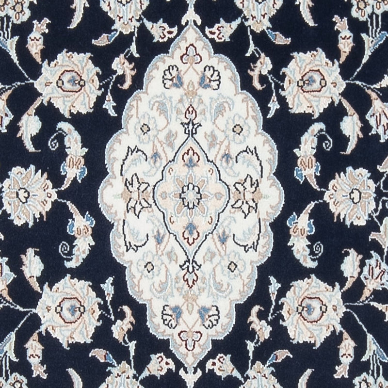 Läufer Perser - Nain - Premium - 339 x 86 cm - dunkelblau