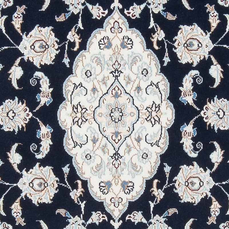 Läufer Perser - Nain - Premium - 340 x 85 cm - dunkelblau