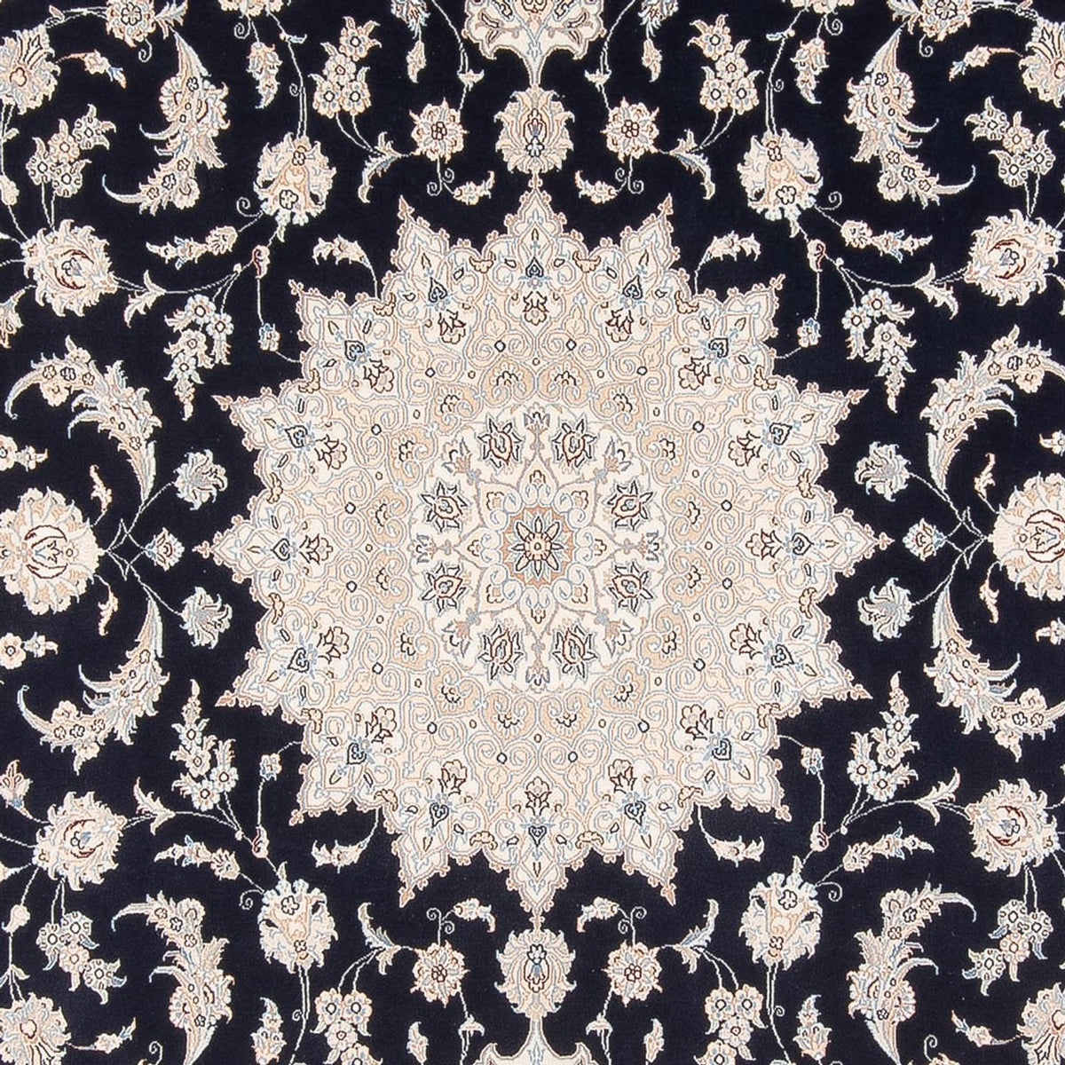 Perserteppich - Nain - Premium - 347 x 247 cm - dunkelblau