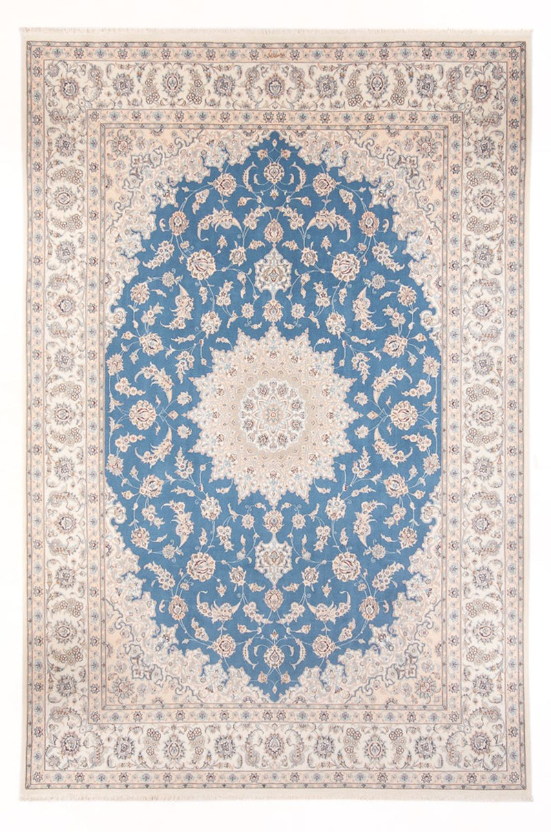 Perserteppich - Nain - Premium - 348 x 245 cm - hellblau