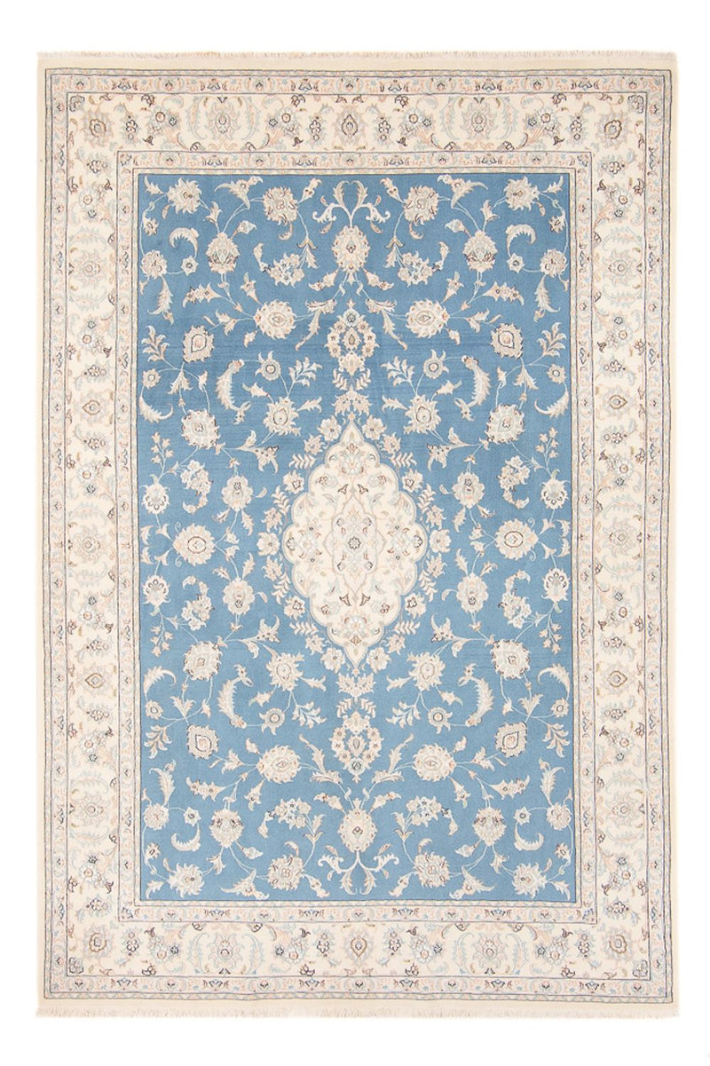 Perserteppich - Nain - 251 x 168 cm - blau