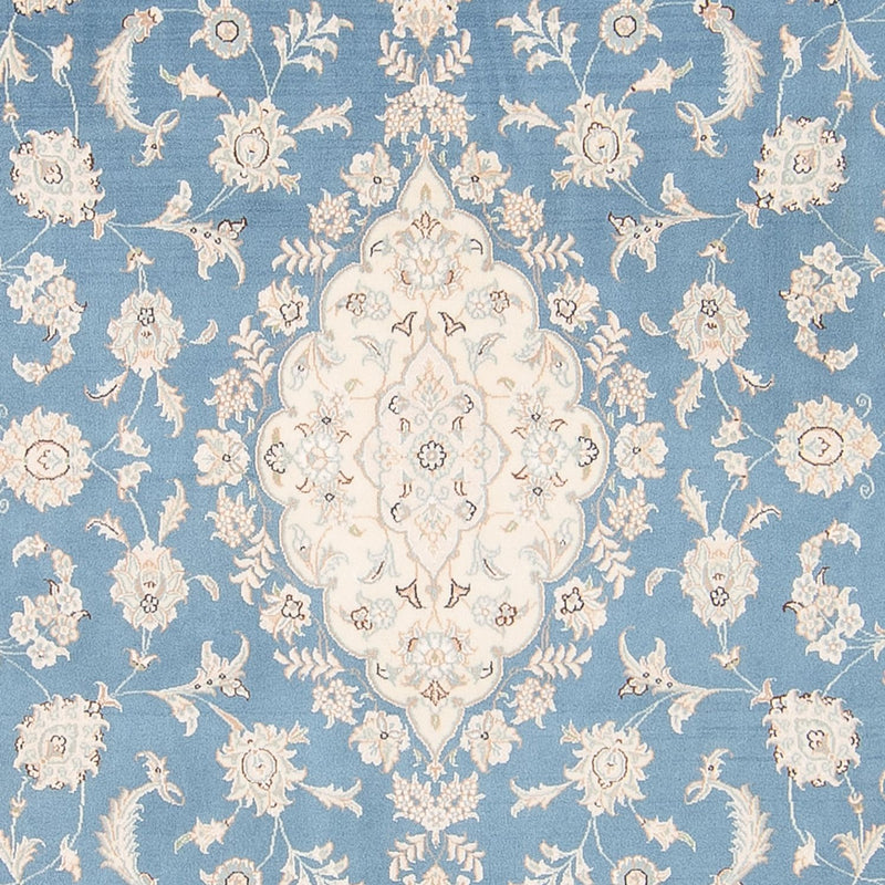 Perserteppich - Nain - 251 x 168 cm - blau