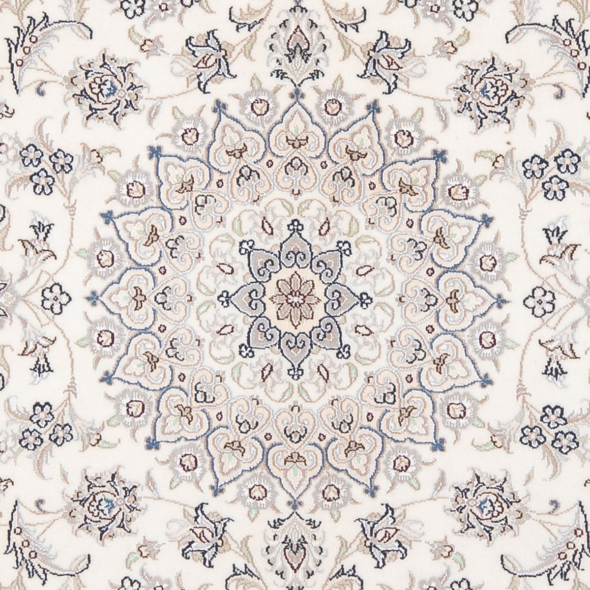 Perserteppich - Nain - Premium - 204 x 150 cm - creme