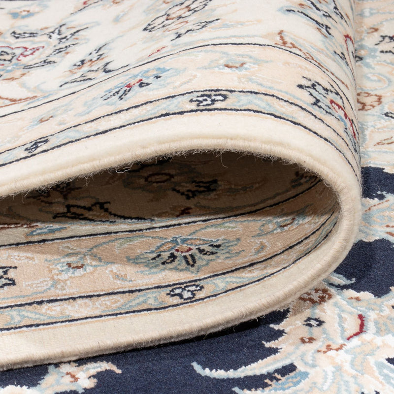 Perserteppich - Nain - Premium - 351 x 247 cm - dunkelblau